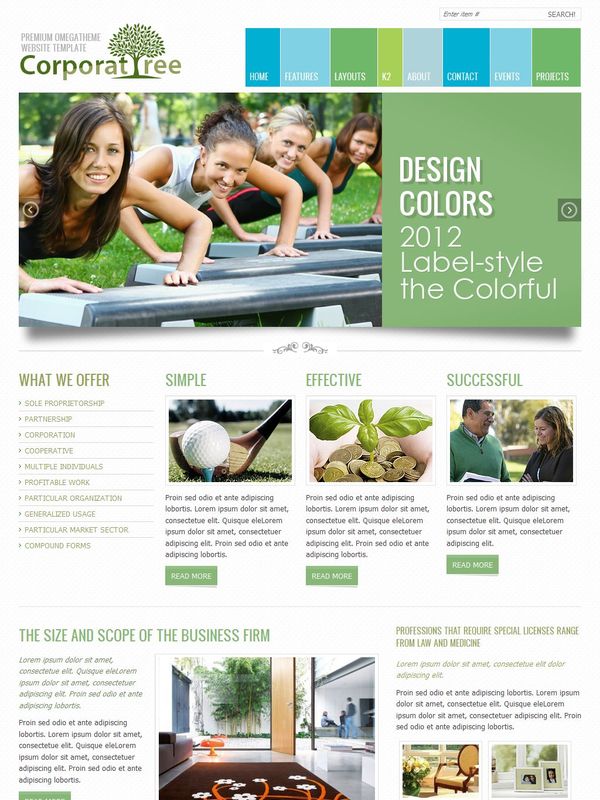 OT Corporate Tree шаблон Joomla OT Corporate Tree шаблон Joomla скачать